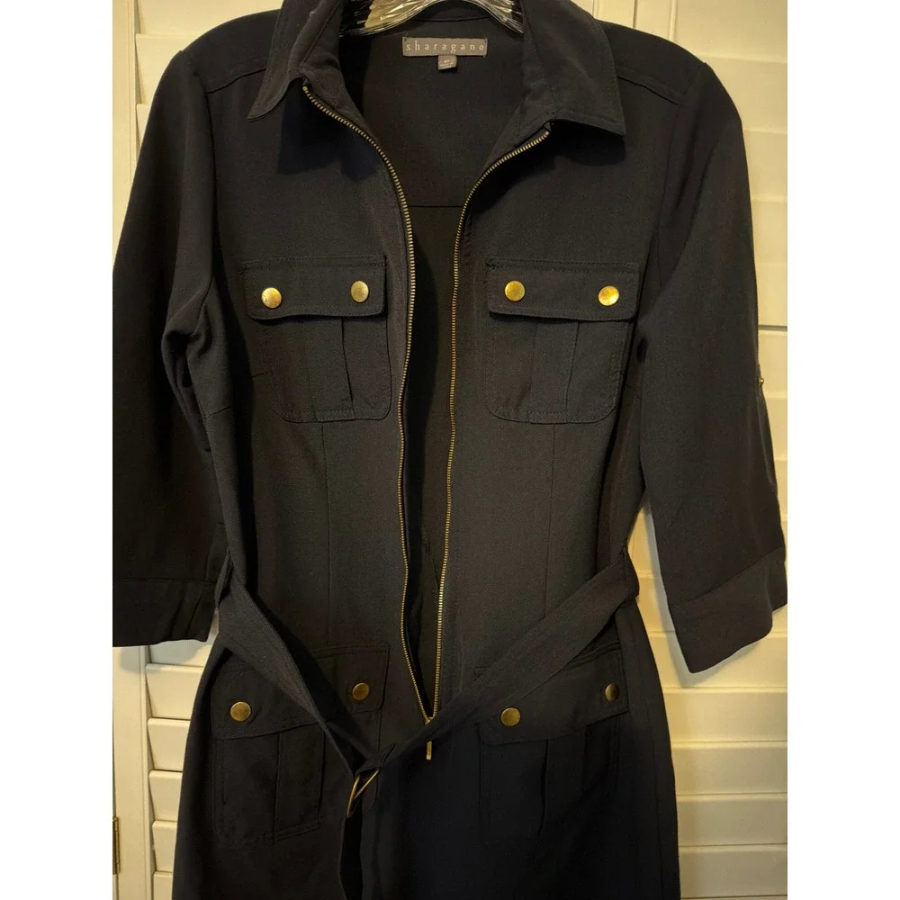 Sharango size 6P navy dress